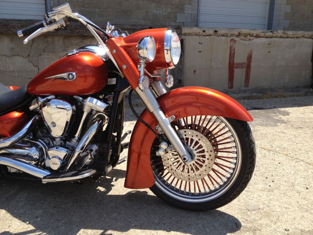 Custom Bagger Parts For Yamaha Road Star IUCN Water